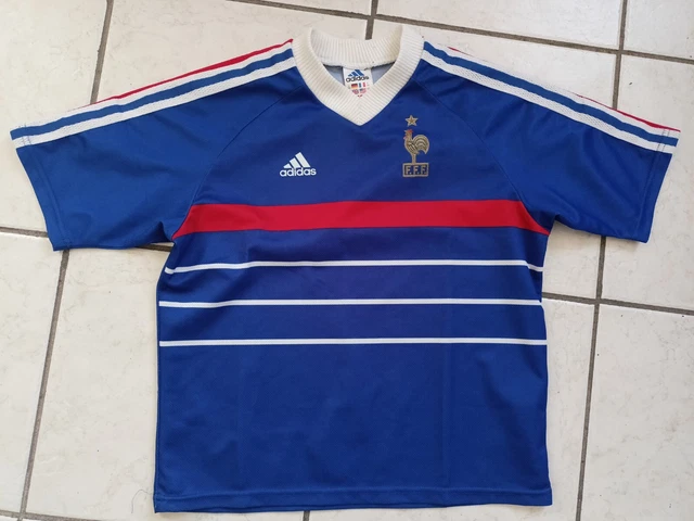MAILLOT FOOT LE ROC FRANCE NYLON/ACETATE VINTAGE TAILLE/XS/13