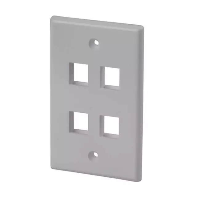 Quad Sturdy Keystone Wall Plate Premium High Quality Durable Construction