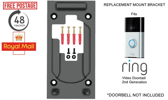 Back Plate Mounting Plate For Ring Doorbell Blink Doorbell Mount