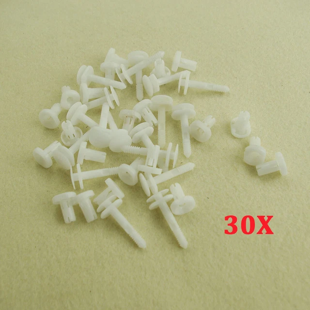 30x For GMC TRUCK CHEVROLET#15960325 Car Door Trim Panel Push Type Retainer Clip