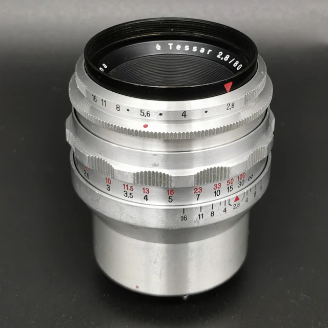 Carl Zeiss Jena Tessar 2,8 / 80 mm f. Exa / Exakta