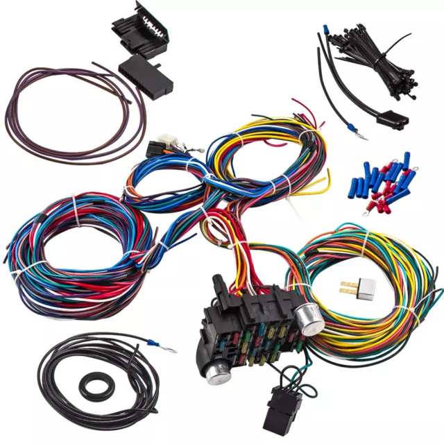 21 Circuit Universal Vehicle Wiring Harness For Holden Ford Chrysler Chevrolet 2