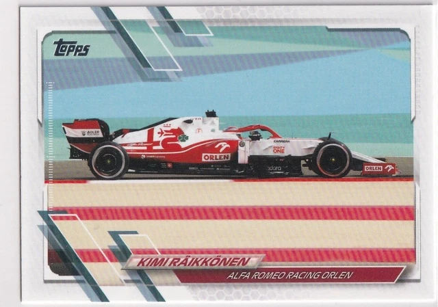 Topps 2021 Flagship Formula 1 / Formule 1 Numéro 110 Kimi Raikkönen