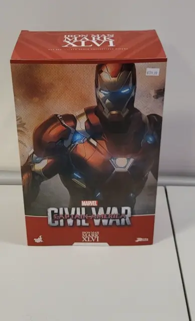 Hot Toys Marvel Civil War Iron Man Mark XLVI Power Pose Series 1/6 Scale PPS 003