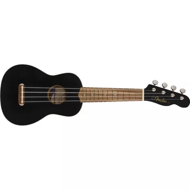 FENDER Venice Ukulele Soprano (Black)