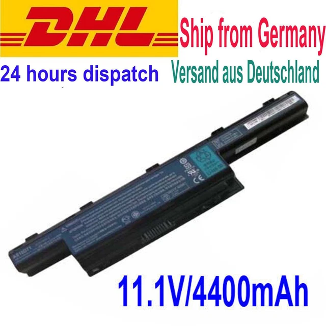 XClong Laptop Akku Für Acer Aspire Serie | 4400mAh, 11,1V, 6-Zellen | Kompatibel Mit Vielen Modellen