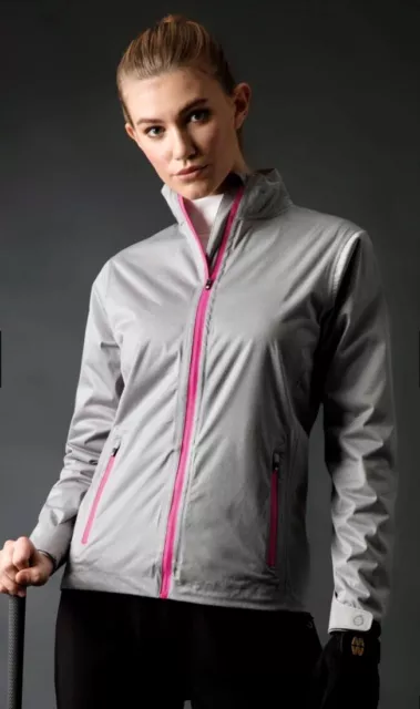 Sunderland Of Scotland Ladies Whisper Dry TechLite Golf Jacket Small 8-10 UK