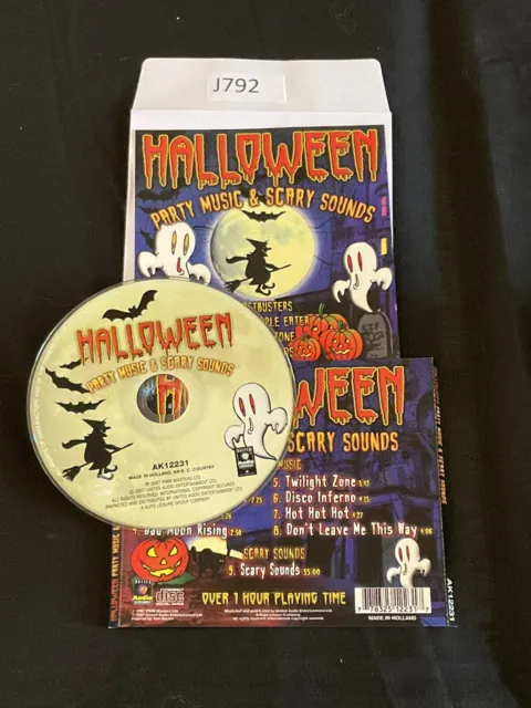 Halloween Party Music Scary Sounds - Audio CD By NO CASE#J792