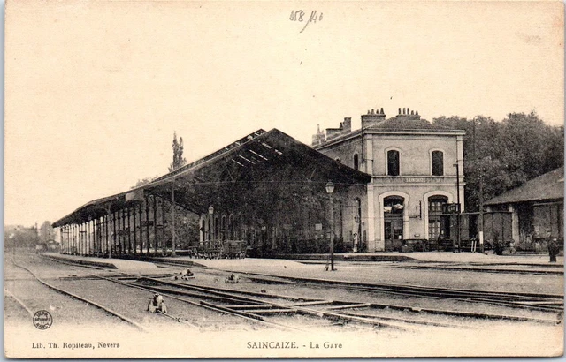 58 SAINCAIZE - la gare -