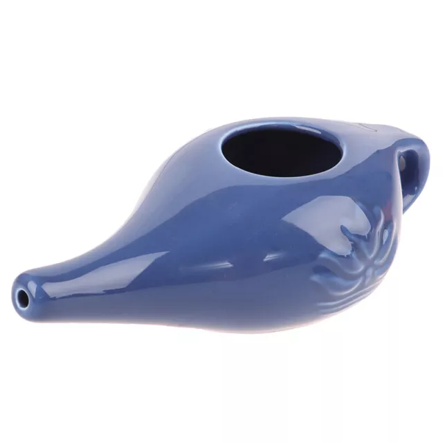 Neti Pot Cleaning Washing Nose Changer With Ceramic Stuff Nasal Oral Irrigat F*