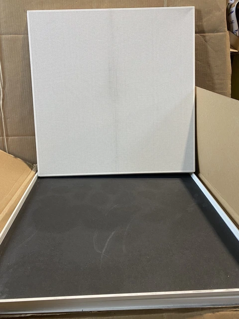 3 X 584 x 584mm Metal Ceiling Tiles SYS130