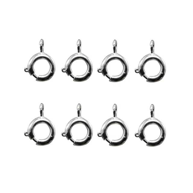 20 piezas Cierres Para La Fabricación De Joyería Collar Aleación