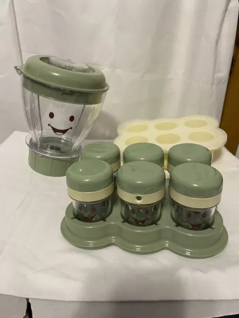 Baby Bullet BBR2001 Food Blender top - Green Blender Storage Cups and more