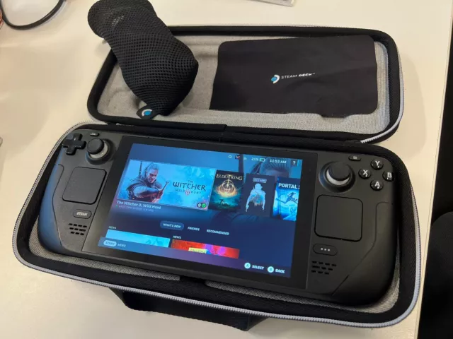 Valve Steam Deck 512GB Handheld Console - Black, rarely used, Great condition