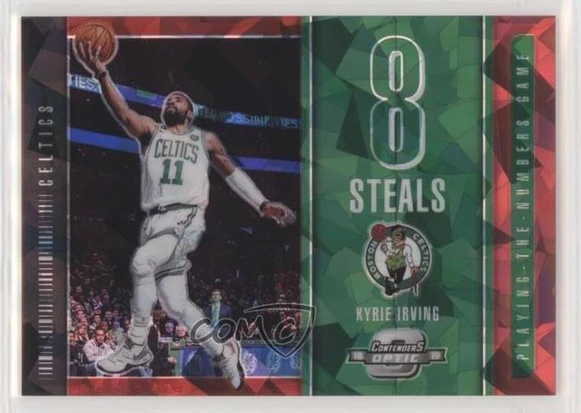 2018-19 Panini Contenders Optic Red Cracked Ice Kyrie Irving #31