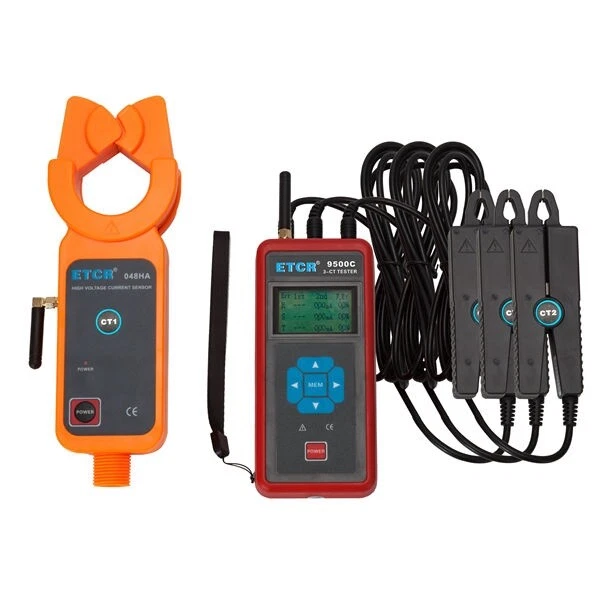 ETCR9500C-008 Three-Channel Wireless HV Transformation Ratio Tester ✦KD