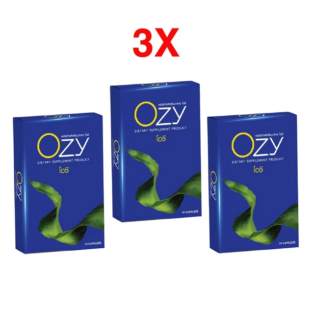 3x Ozy by Ning Panita Burn Fat Detox Slim Weight Control Dietary Supplement
