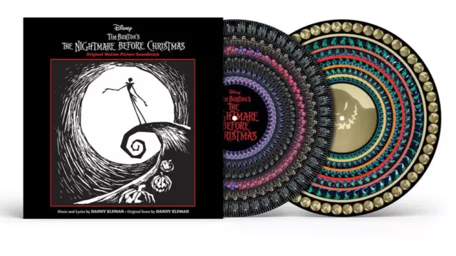 Danny Elfman The Nightmare Before Christmas 2 LP Zoetrope Vinyl sold out online
