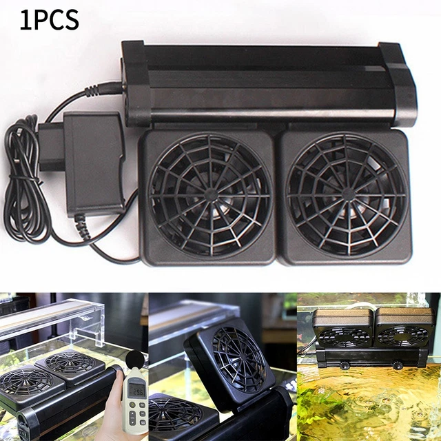 Assemblaggi ventola dissipatore di calore ventola di raffreddamento pesce a basso rumore mini acquario acquario acquario acquario acquario acquario acquario