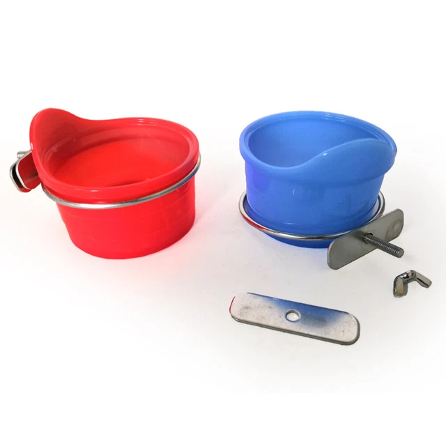 Parrot Drinking Bowl Parrot Feeder Accessories Cages Food Bowl 6