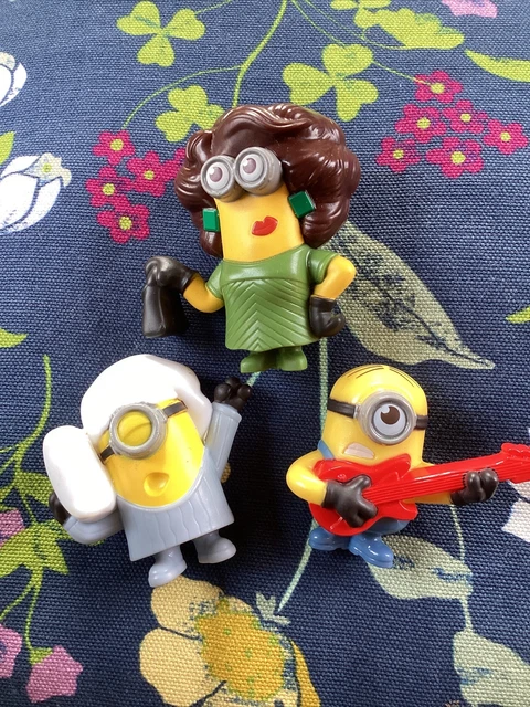 McDonald’s Happy Meal Toys X 3 Minions Despicable Me Figures 2019