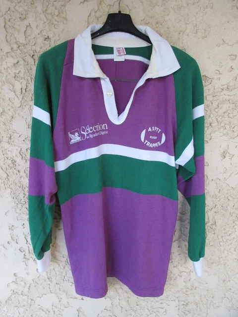 Short rugby vintage U.S MILLAS années 90 noir OURSPORT coton made in France L