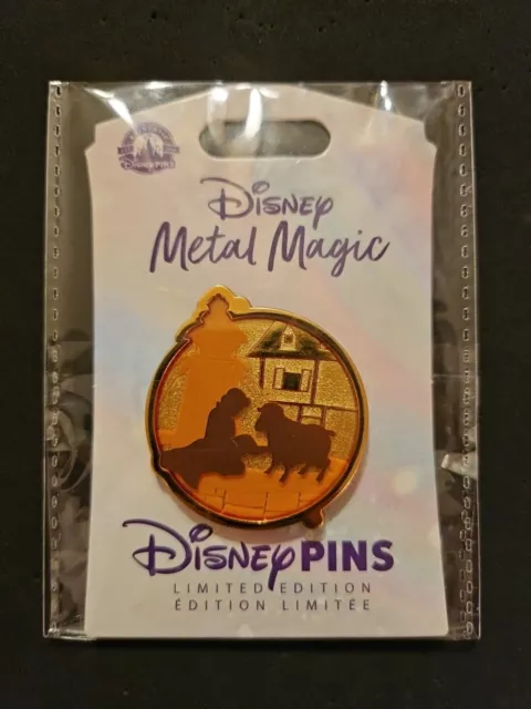 Belle Beauty And The Beast Metal Magic LE 2500 Disney Pin