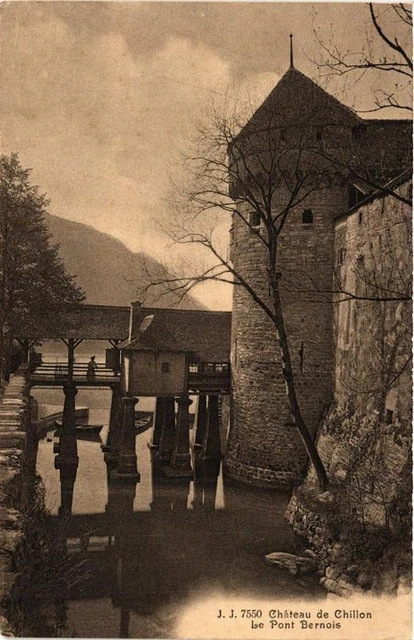 CPA AK Chateau de FURON Le Pont Bernois SWITZERLAND (704654)
