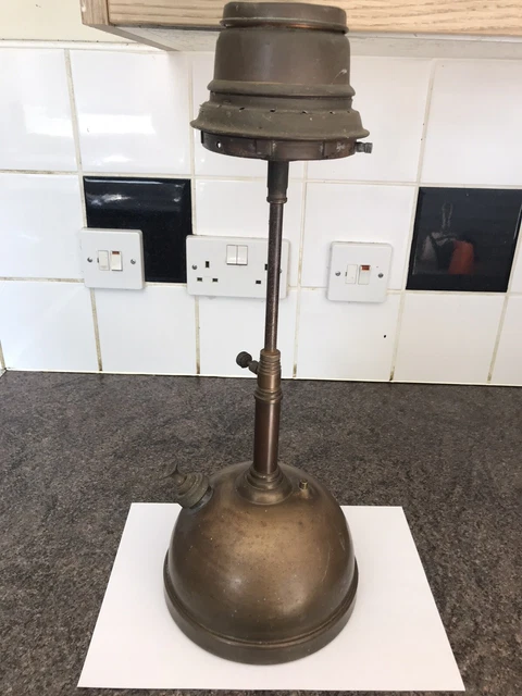 Tilley table lamp brass Lantern table top model
