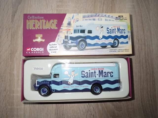 Bernard fourgon type 110 chocolat Menier au 1/50 de Corgi Héritage
