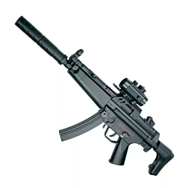 ASG Airsoft Gun Komplettset B&T5 A5 AEG 6 mm BB <0,5 Joule Softair Gewehr black