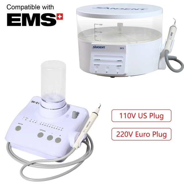 FOR CAVITRON EMS Dental Portable Ultrasonic Scaler Bottles w/ Handpiece