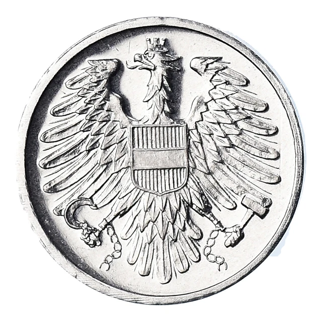 [#1032359] Coin, Austria, 2 Groschen, 1973, FDC, MS, Aluminum, KM:2876