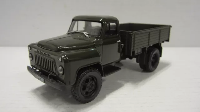 Automodell 1:43, LKW, GAZ-52-04, USSR, Nasch Avtoprom, OVP, Grün.