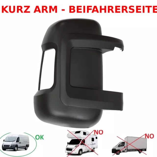 Fiat Ducato Citroen Jumper Peugeot Boxer Spiegel Kappe Abdeckung Rechts Für