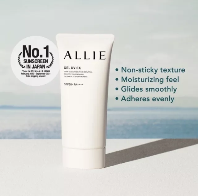 ALLIE Extra UV Gel Sunscreen SPF50+ PA++++日本佳丽宝EX UV高效防曬水凝乳
