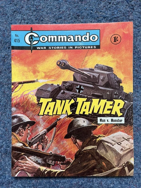 Commando Kriegsgeschichten in Bildern Comics Nr. 415 Tank Tamer
