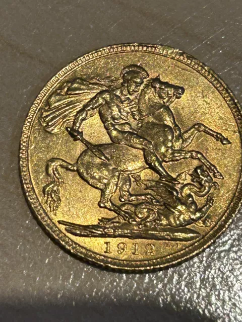 George V 1912 Gold Sovereign