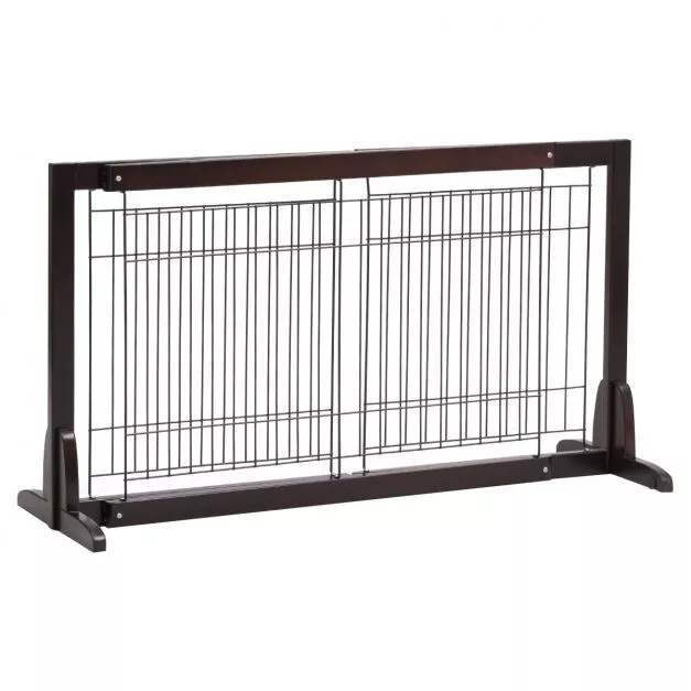 Costway PS6841 Butoirs Barrière de Protection Treppengitter L (97-161) X H 53cm