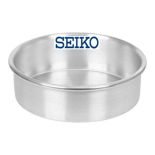 Moule à gâteau rond en aluminium pour four à micro-ondes - 6 pouces