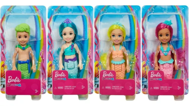 Barbie Dreamtopia Chelsea Mermaid Dolls - Choose Your Favourites!