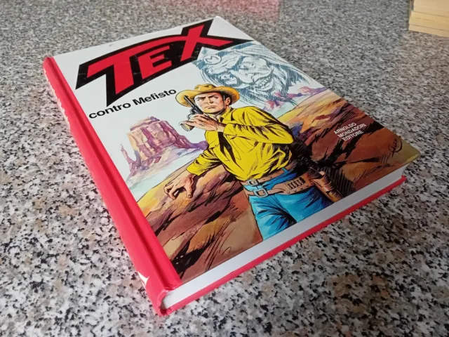 Tex Contro Mefisto Cartonato Prima Edizione A Colori 1995