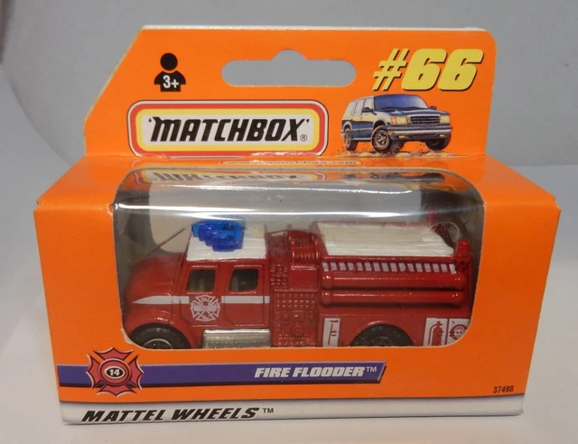 MATCHBOX 66 FIRE flooder International Pumper Red Boxed £4.00 - PicClick UK