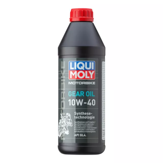 Getriebeöl Motorrad LIQUI MOLY 21753 Motorbike Gear Oil 10W-40 Getriebe 1 Liter