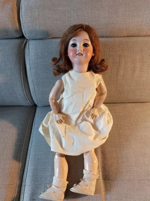 Ancienne poupée SFBJ 301 PARIS 53 cm à restaurer no Jumeau Steiner UNIS FRANCE