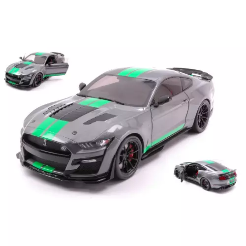 Ford Mustang Shelby Gt500 Coupe 2023 Grey/Green 1:18