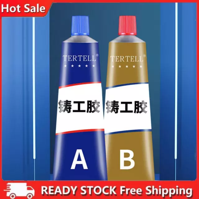 6pcs AB Glue Metal Glue Casting Metal Repair Defect Welding Cast Agent (20g