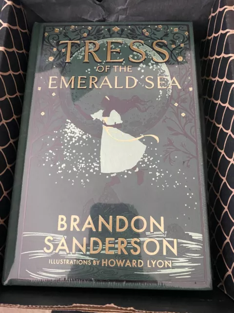 Brandon Sanderson Kickstarter TRESS OF THE EMERALD SEA HC Swag