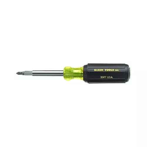 Klein Tools Multi-Bit Screwdriver/Nut Driver, 10-In-1