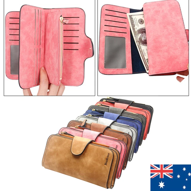 FOR U DESIGNS Polka Dot Women's Wallet - PU Leather Zipper Purse, Compact With Card Slots